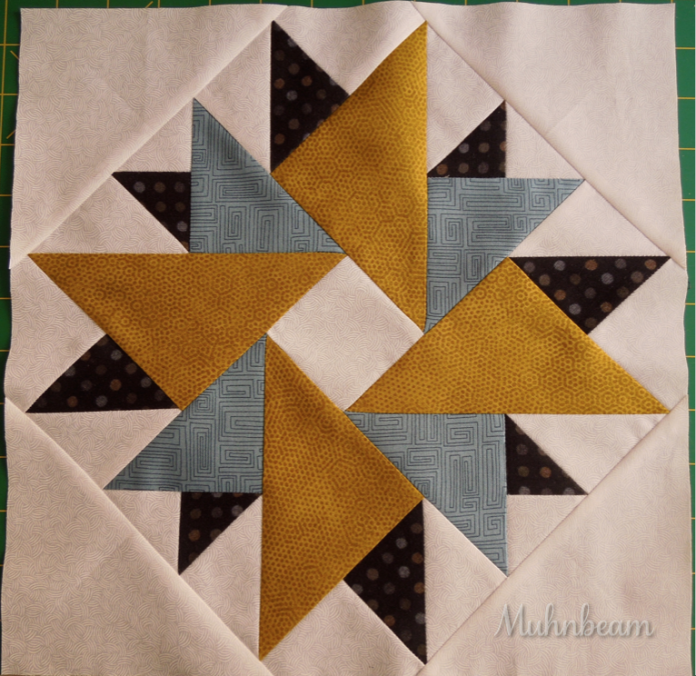 Double Aster Block Quilt Free Pattern All Free Ck